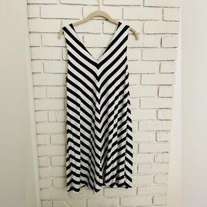 LOFT/NWOT/Chevron Knit Dress/medium/